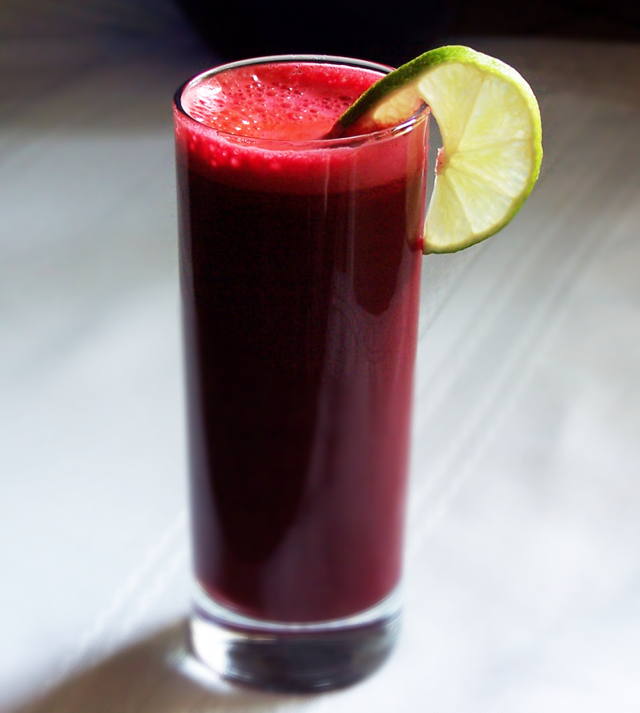beet carrot and ginger juice