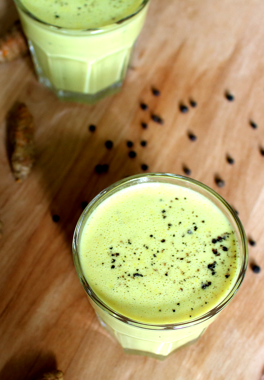 Turmeric Banana Black Pepper Smoothie With Coconut Milk Epicure's Table