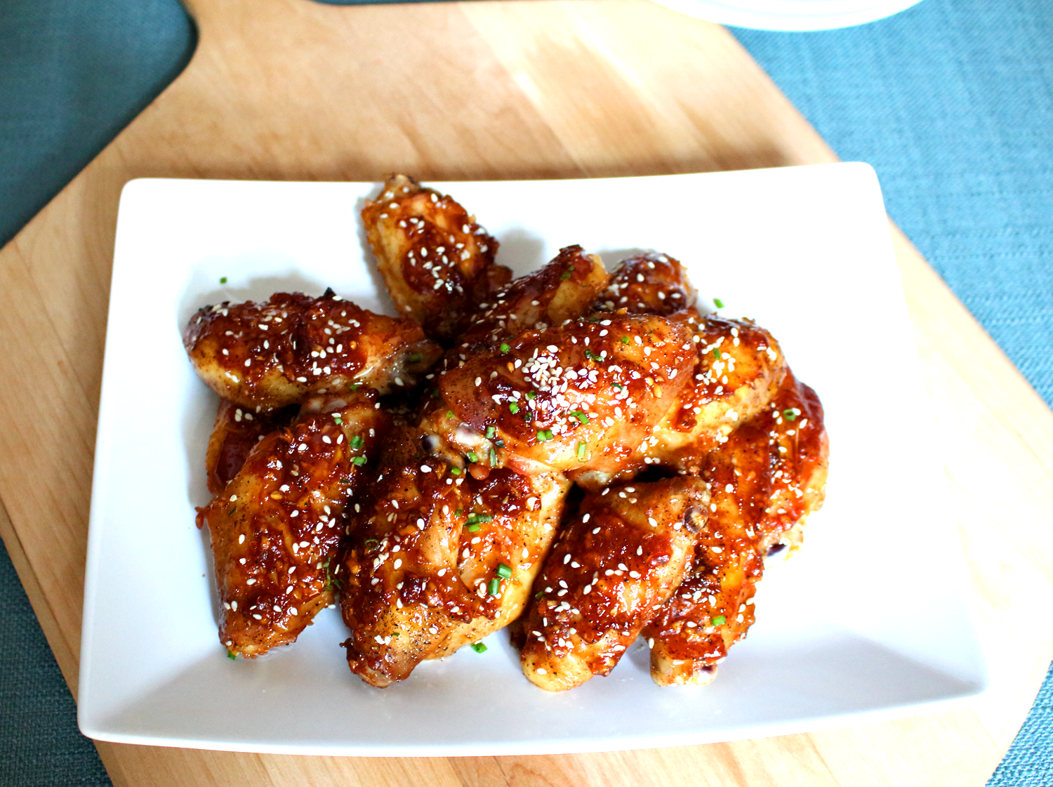 sesame chicken buffalo wings