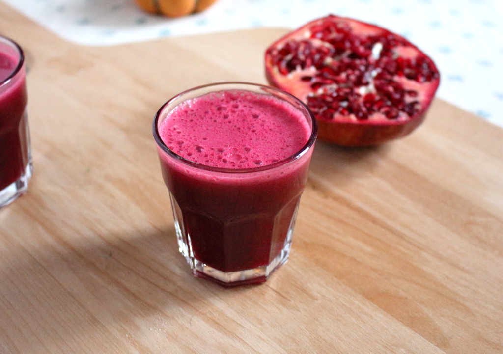 Cranberry Pomegranate and Ginger Juice Epicure's Table