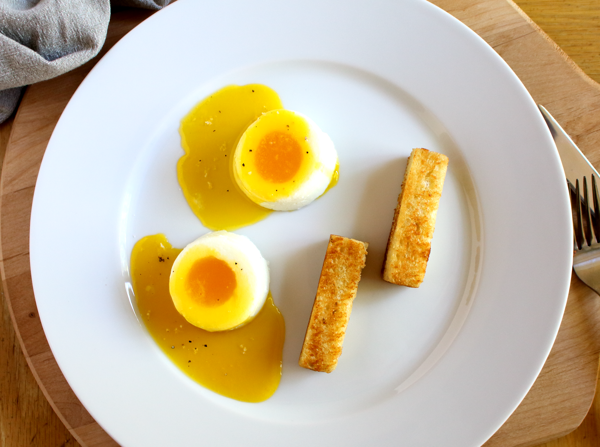 eggs and toast