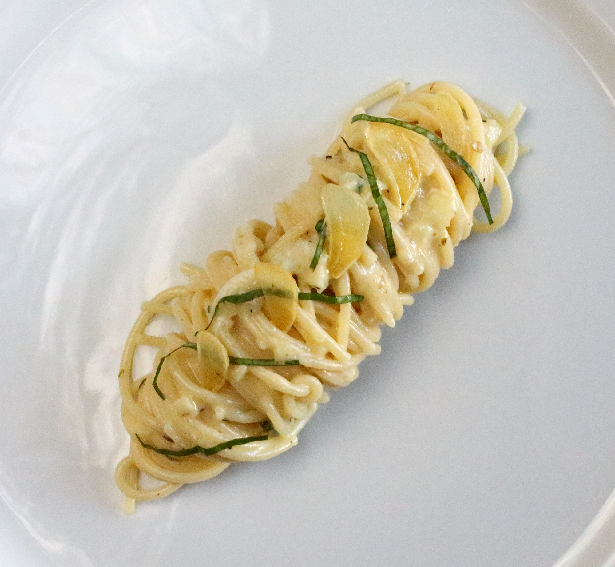 Goat Cheese and Basil Pasta Epicure's Table