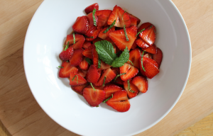 Strawberries with Balsamic Vinegar