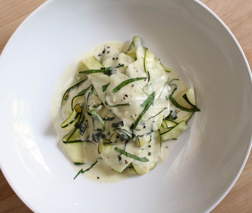 Creamy Garlic Basil Zucchini Epicure's Table