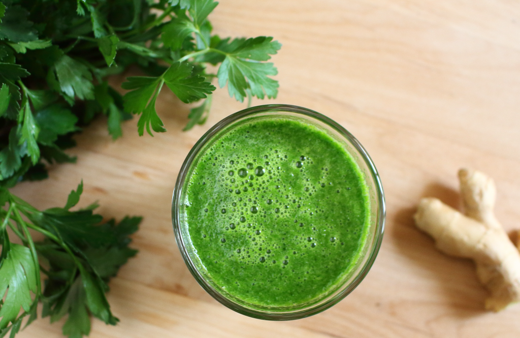Parsley Ginger Juice - Epicure's Table