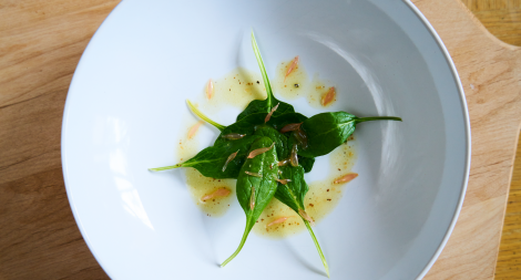 Spinach Grapefruit Salad